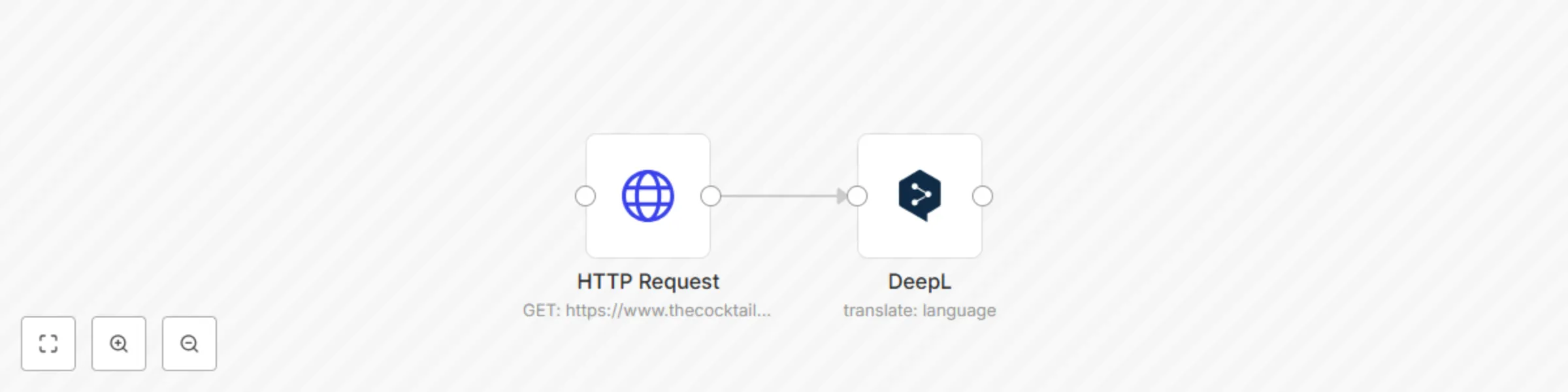 Translate cocktail instructions using DeepL preview